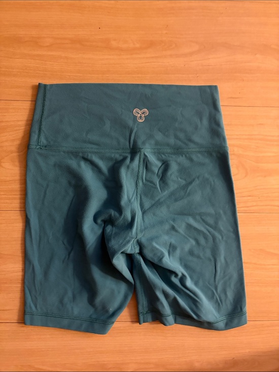 TNA Pants - TNA Women's High-Rise Bike Shorts — Teal Green
